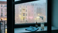 Glasklare Sicht trotz Kondenswasser: Was eine Glycerin-Mischung am Fenster bewirken kann