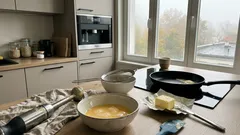 So wird Rührei endlich richtig cremig – ein kleiner Profi-Handgriff mit Butter und Restwärme